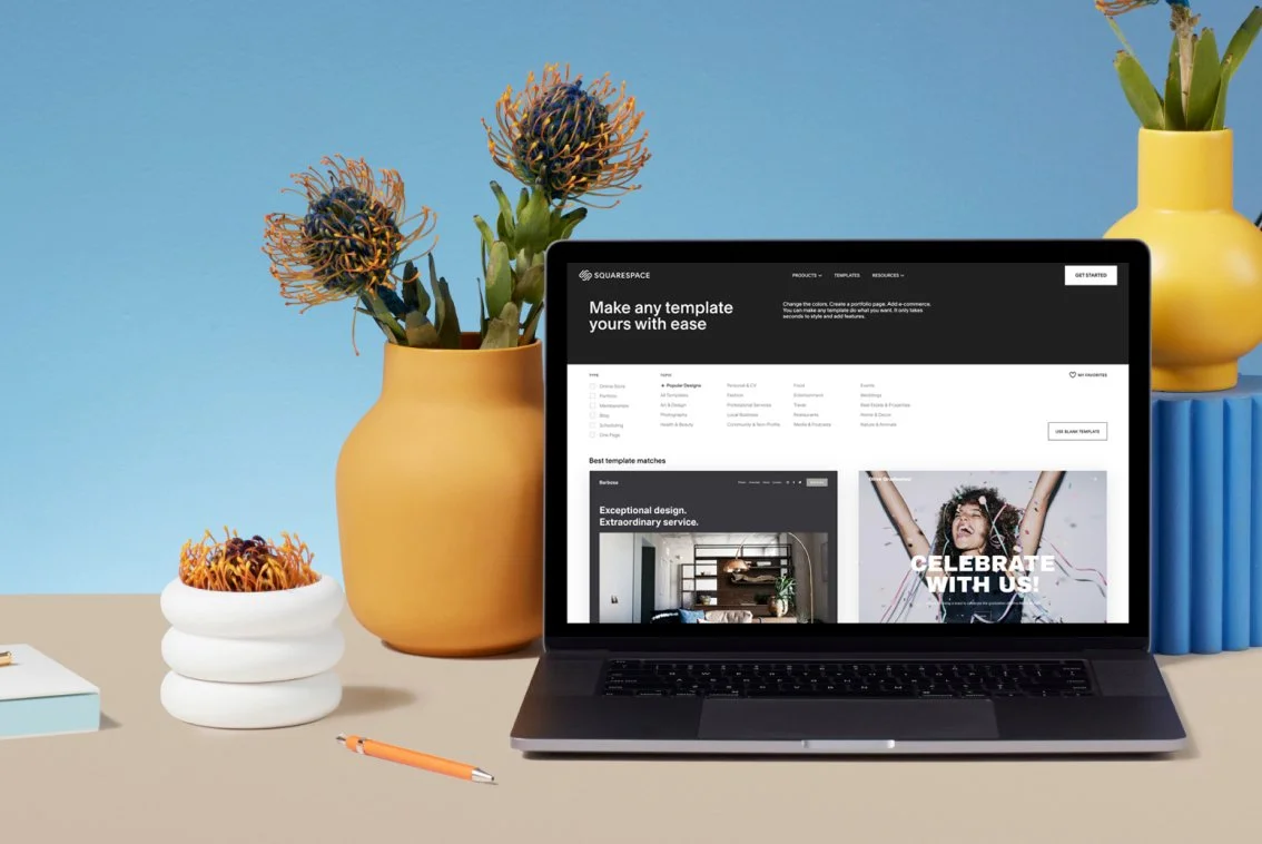 Small business website update examples